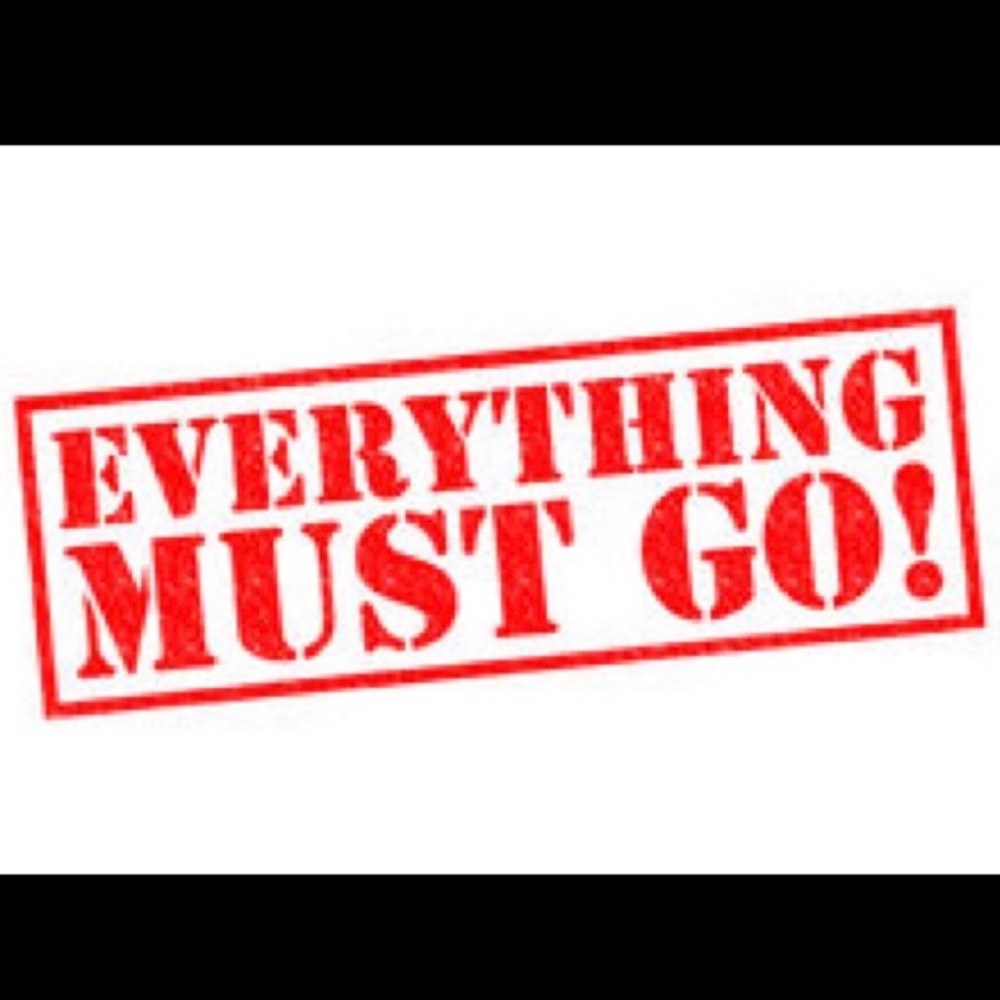 Everything must go!! PRICE DROP  **Offering half off Message for more details!**